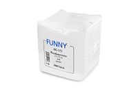 Funny Piccoloservet, 1 laag, hoogwit, 17 x 17 cm, 10 stuks (10 x 2000 stuks)