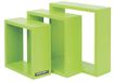 phoenix group AG MINECRAFT - Wandplanken, set van 3, 3 kubussen in verschillende maten, groen