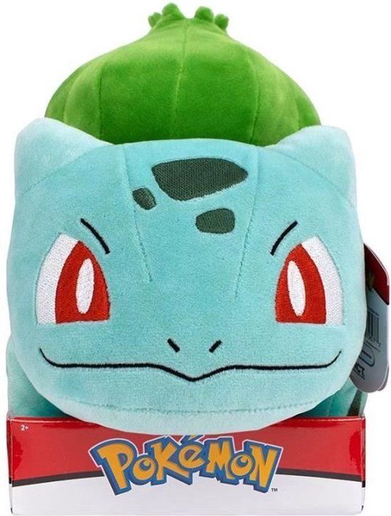 BANDAI Pokémon Bulbasaur Knuffel - 30 cm - Pluche