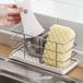 Merkloos RVS Gootsteen organizer - 20 x 10 x 8.5 cm