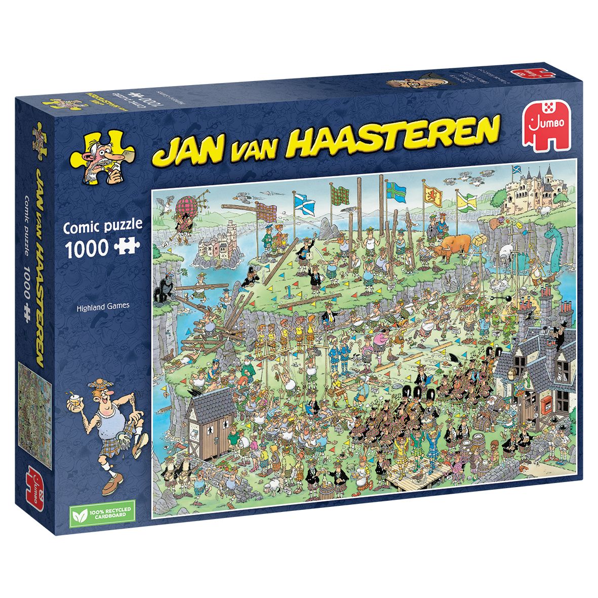 Jumbo Jan van Haasteren Highland Games 1000 stukjes Puzzel - Legpuzzel voor Volwassenen en Kinderen