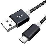 Vervangende Corsair Gaming Vervangende USB-oplaadkabel voor Void RGB Elite Draadloze Premium Gaming Headset Micro USB-kabel (1,5 m zwart)