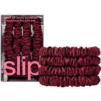 Slip Pure Zijden Magere Scrunchies - Dennengroen