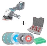 Makita Accuboormachine-set voor tegelwerk, 18V, 125mm + Diamantboormachine-set