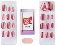 KISS PRODUCTS imPRESS Color FX Walk Out - Zelfklevende Kunstnagels - Roze - 30 stuks