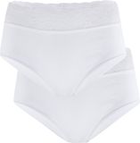 CALIDA - Dames - Slips - Katoen - Maat L - Wit