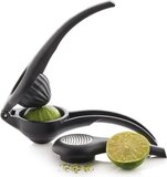 Tupperware citruspers & zeste rasp - Zwart