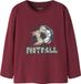 NAME IT - NMMVUX LS TOP - Jongens - Lange mouwen shirts - Rumba Red - Maat 122/128