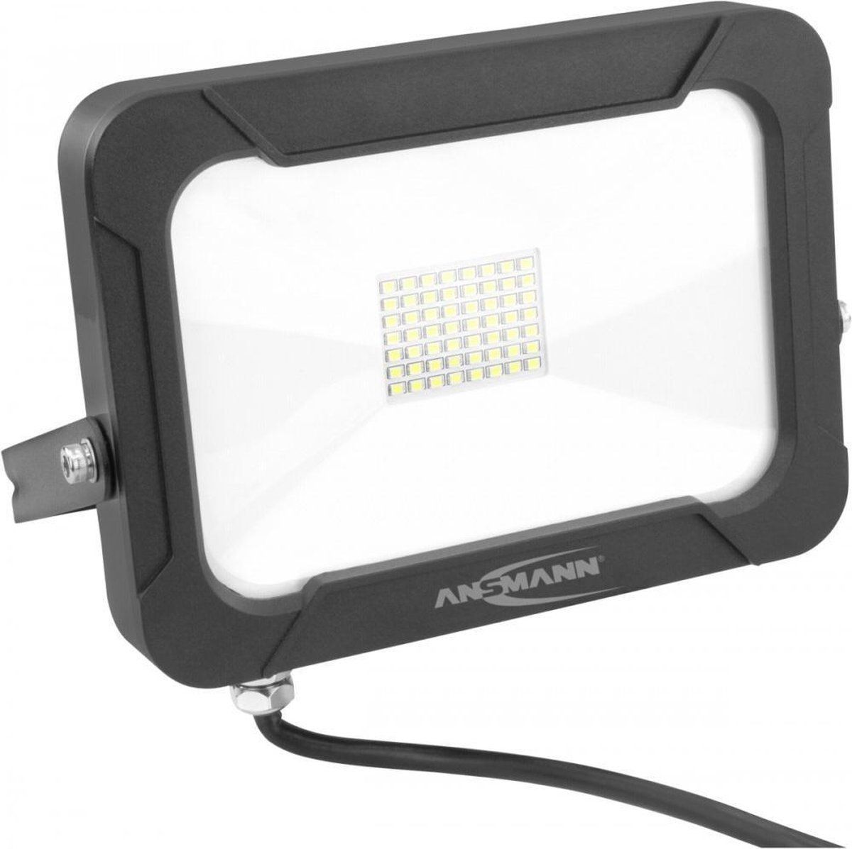 Ansmann WFL2400 LED Wandspot - 30W - Zwart