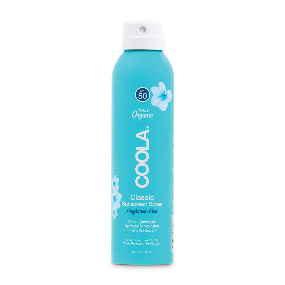 Coola Classic Body Spray Fragrance-Free SPF 50, 177 ml