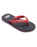 QUIKSILVER Open schoenen 'Molokai Core' navy / rood / wit