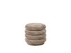 Ferm Living Pouf Pouf Round tissu faded velvet 26 beige