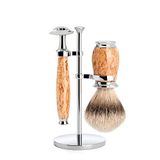 Mühle Set Afeitado Brocha Afeitar & Maquinilla Serie Purist Madera de Abedul