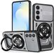 Techsuit RuggedCam Back Cover Grijs Geschikt voor Samsung Galaxy S25 FE