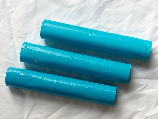 amerigo afvalzak 120 liter - blauw - 3 x 25 stuks