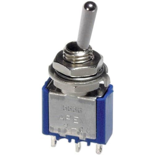 APEM 5546A Tuimelschakelaar 250 V/AC 3 A 2x aan/aan Continu 1 stuk(s)