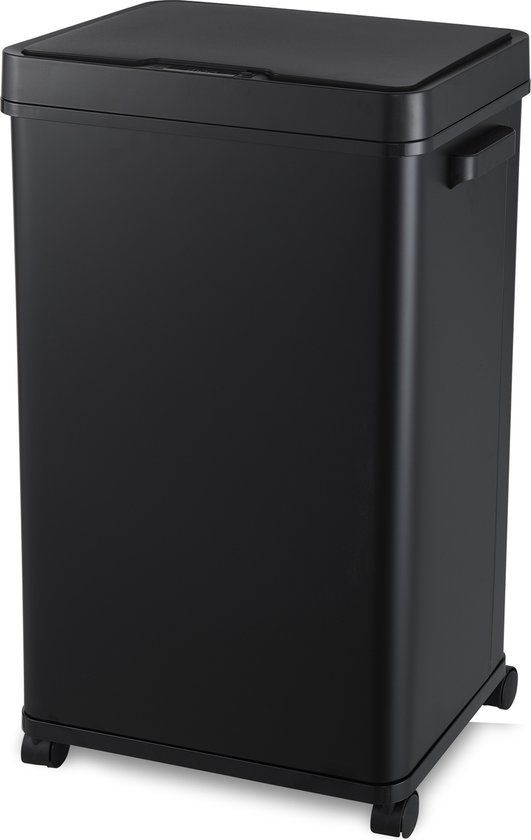 MOA Sensor Prullenbak 68 Liter Zwart