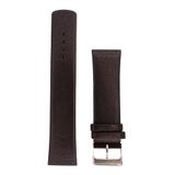 Skagen Horlogeband voor heren, 22 mm, leer, zwart, originele reservearmband voor SKW6104
