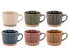 H&H Set 6 Tazze Tè Land In New Bone China Cc 200