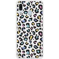 Samsung Galaxy A20 Leopard colore Verstevigd hoesje met sublimatie bedrukking
