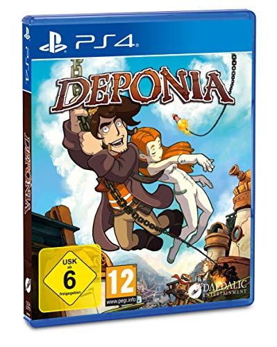 F+F Publ. Deponia (Ps4) - PlayStation 4-games - 4250181201901