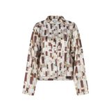 CS the Label jas met print - meerkleurig