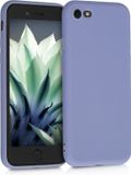 kwmobile hoesje geschikt voor Apple iPhone SE (2022) / iPhone SE (2020) / iPhone 8 / iPhone 7 - Hoesje voor smartphone - Precisie camera uitsnede - In lavendelgrijs mat
