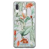 ERT GROUP mobiel telefoonhoesje voor Samsung A40 origineel en officieel erkend Babaco patroon Flowers 048