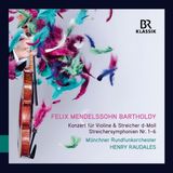Concerto Münchner Rundfunkorchester, Henry Raudales - Mendelssohn-Bartholdy: Concerto For Violin & String Orchestra In D Minor (CD)