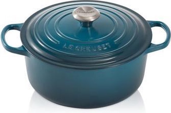 LE CREUSET - Signature - Braadpan 26cm Deep Teal