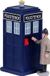 Lemax Police Call Box - Set of 2