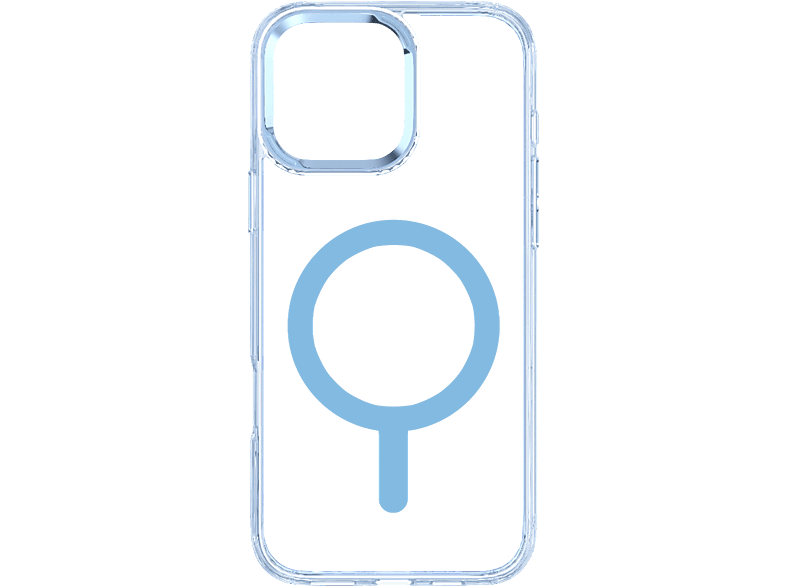 ISY ISC-1121 Magisy Cover for Apple iPhone 16 Pro Max - Clear Blue