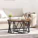 Maison Exclusive - Table basse chêne fumé, 80 x 80 x 42 cm