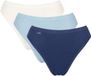 sloggi Originals Basic Tai-Slip Dames (3-pack) - Meerdere Kleuren 20 - Katoen/Elastaan - Maat XL