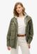 Superdry Military jas van jersey met capuchon - Dames - Groen - Maat UK16/EU44
