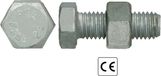 pgb-Europe PGB-FASTENERS SB-bout CE 8.8 EN15048-1 M16x45 Tvz 50 st