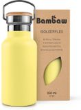 Bambaw 350ml RVS Thermosfles - Geel