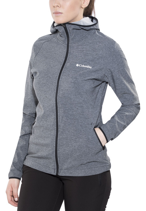 Columbia Heather Canyon Jas Dames zwart XS 2019 Softshell jassen