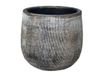 HS Potterie Bloempot Zwart Miami D39 x H36