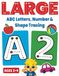 Large ABC Large ABC Letters, Number & Shape Tracing Book For Toddlers & Preschoolers