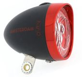 IkziLight BI0903A Koplamp led zwart/rood