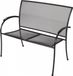Lesliliving - Tuinbank Nordic 105cm - Antraciet