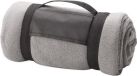 Merkloos / Sans marque Makito Western Europe Strand/picknick kleed grijs met afneembaar handvat 160 x 130 cm