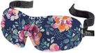Bucky oogmasker met 40 flitsen, geen druk, voor reizen en slapen, bloemenpatroon, één maat