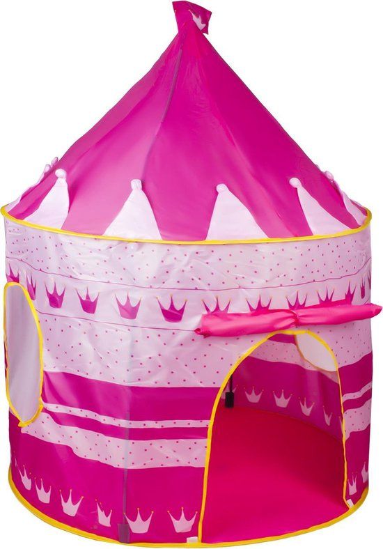 Opvouwbare Speeltent - Roze - 105x80x135cm - Nylon - 3-10 jaar