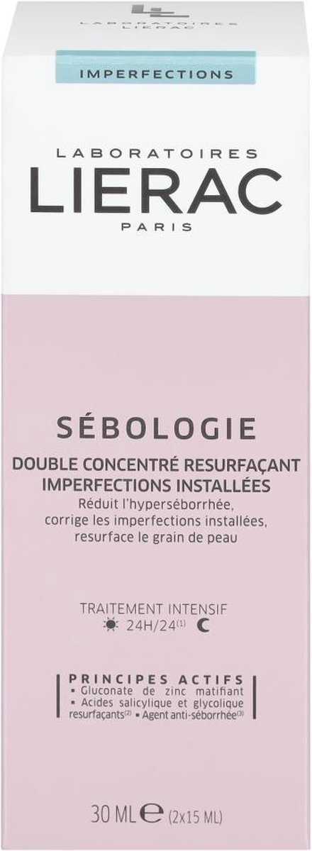 Lierac Lierac - Sébologie Persistent Imperfections Double Concentrate - Dvoufázová koncentrát 2 x 15 ml