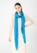 Codello Sjaal viscose bleu uni pour femmes