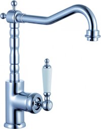 Schütte Old Style Retro Keukenkraan - Mengkraan - Chroom