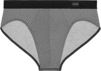 HOM Herbie Comfort Minislip Zwarte Opdruk Effen L