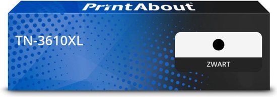 PrintAbout Toner TN-3610XL Zwart Hoge capaciteit